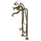 Kingston Brass CCK226K3 Freestanding Clawfoot Tub Faucet Package with Supply Line, Antique Brass CCK226K3 - alternate 1